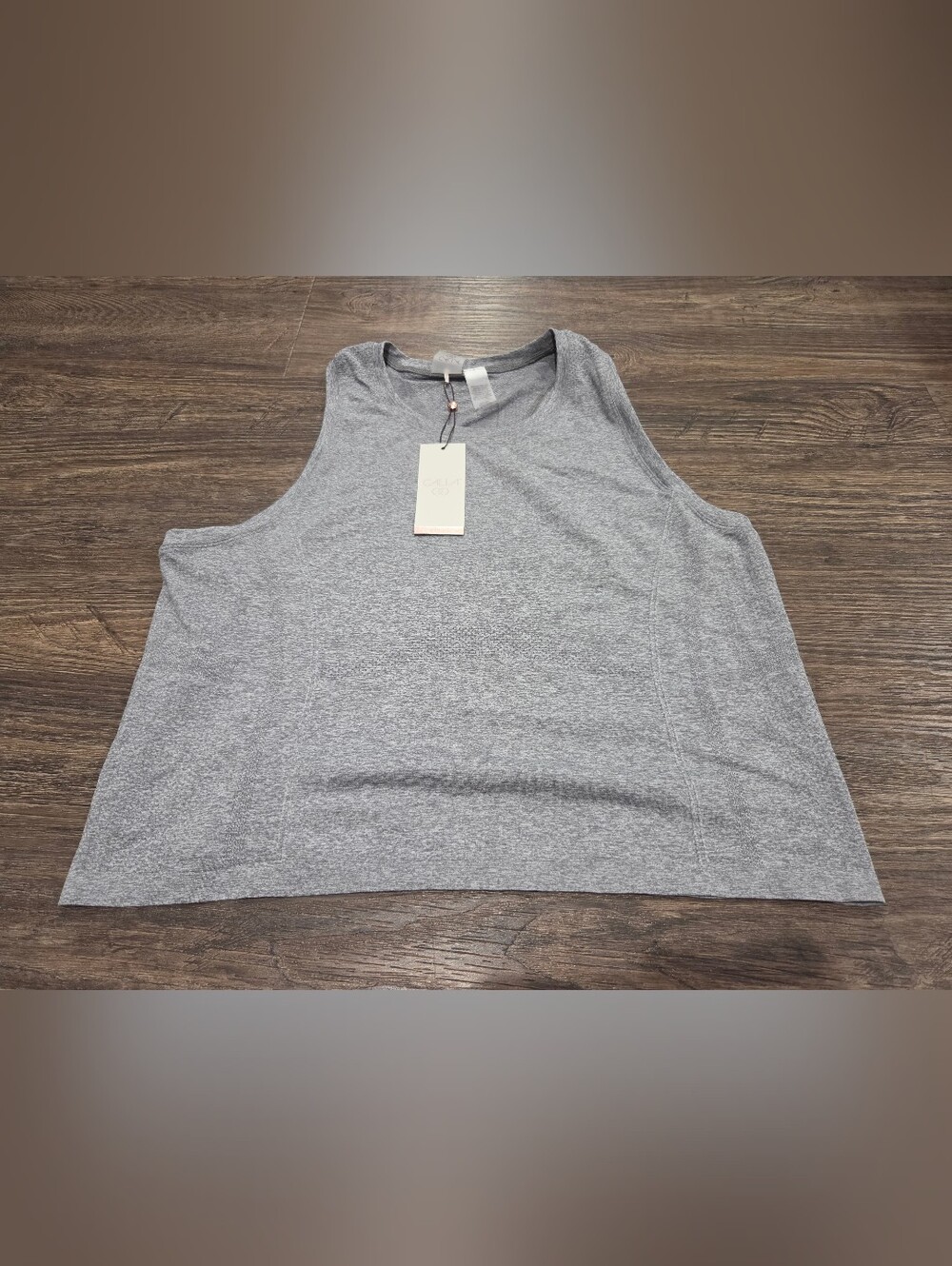 CAlia Light Heather Gray Sleeveless Athletic Tank Size XXL NEW